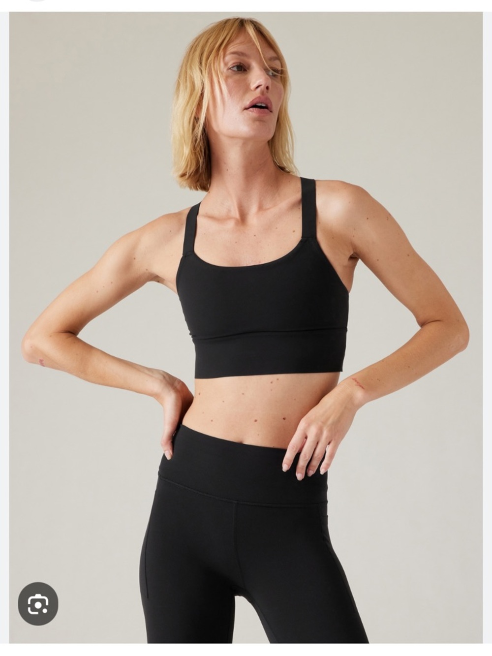 Athleta Warrior Longline Bra size M